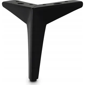 Stolová podnož NOHY K NÁBYTKU NOHA NÁBYTKOVÁ VÝŠKA 15 CM ČERNÁ PREMIUM