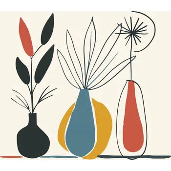 Plakát Plakát Květinový bez rámu 91,5 x 61 cm