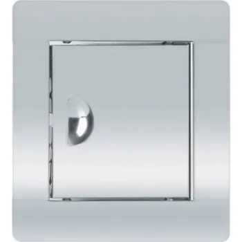 Obraz REVÍZNÍ DVÍŘKA NEREZOVÁ OCEL 10x10 ZÁPADKA