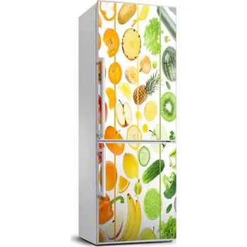 Fototapeta Samolepka na ledničku samolepící Ovoce a zelenina