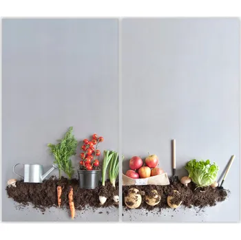 Kuchyňské prkénko Skleněná Ochranná Deska a Krájecí Prkénko | Indukce, Sporák ds-0522