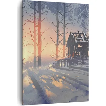 Obraz Obraz na plátně do obýváku ložnice 50x70 krajina obrazy na zeď canvas