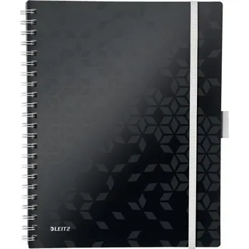 Mobilní blok Leitz WOW A4 s linkami, černý