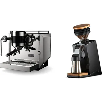 Kávovar Rocket Espresso Bicocca, stainless silver + Eureka Mignon…