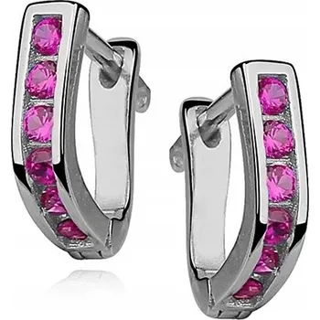 Náušnice Stříbrné Náušnice Mennica Bydgoska