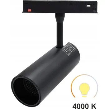 LED Track Reflektor 12W 4000K Neutrální bílá pro lišty SMART TRACK 48VDC