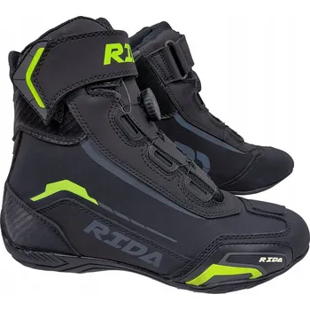Moto obuv RIDA RAPID Moto Boty Motor Městské Krátké Šněrovací Pánské vel. 43