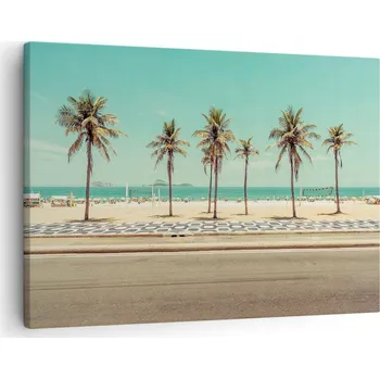 Obraz Obraz na plátně do obýváku, ložnice 70x50 pláž foto obrazy na zeď