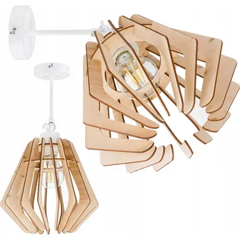 Nástěnné svítidlo Nástěnné svítidlo LED-ONE béžové, bílé patice E27 60 W