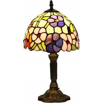 Stojací lampa Stojací vitrážová lampa na stůl nebo stolek