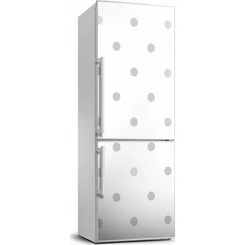 Fototapeta Samolepka/Tapeta na lednici Puntíky a srdíčka 70x190 cm