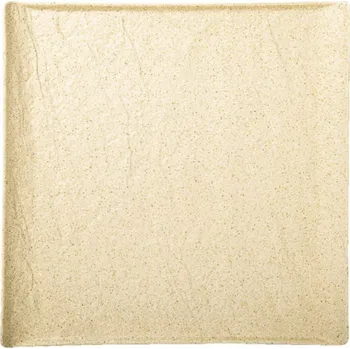 Talíř Dezertní talíř čtvercový Wilmax 17x17 cm béžový matný porcelán