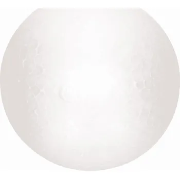 Vánoce KOULE VÁNOČNÍ KOULE POLYSTYRENOVÁ 12 CM 1 KS ALIGA