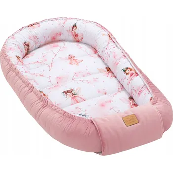 Zavinovačka JUKKI VELKÝ DĚTSKÝ KOKON XXL ZAVINOVAČKA OBOUSTRANNÁ BAVLNA VELVET 65x120CM