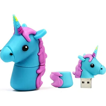 USB flash disk USB flash disk MAIDO Motýl modrý 64 GB USB 2.0 modrý