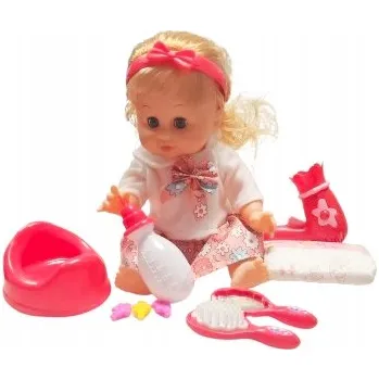 Panenka PANENKA MIMINKO SE ZVUKEM NOČNÍK PLENKA 12 dílů E2448 EMAJ