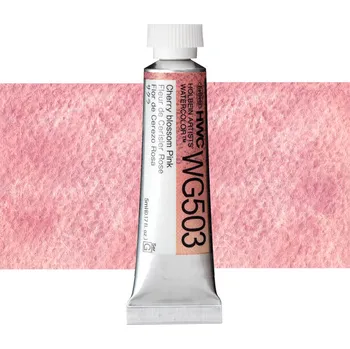 Vodová barva Akvarelová barva Holbein Granulating 5 ml - Cherry Blossom Pink