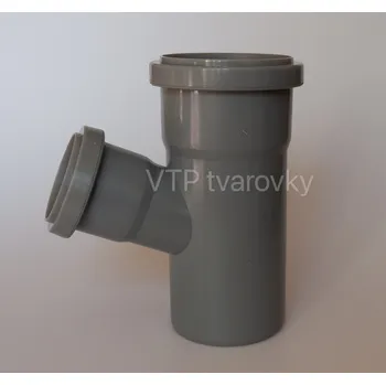 Kanalizační potrubí HTEA odbočka redukovaná Redukce: 110/40, Úhel: 87,5°