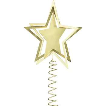 Svícen Blomus KITAI vánoční hvězda M zlatá