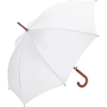 AC dřevěná regulační deštník bílá