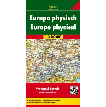 Europa mapa drogowa 1:3 500 000 Kolektiv autorů