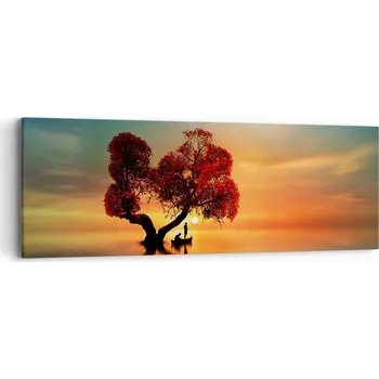 Obraz Obraz na plátně do obýváku, ložnice 90x30 krajina foto obrazy na zeď