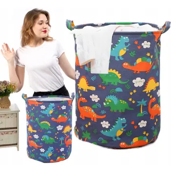 Úložný box Koš, vak na hračky, kostky, prádlo, do pokoje, univerzální, prostorný organizér