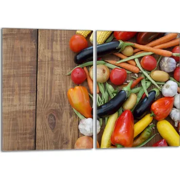 Kuchyňské prkénko Krájecí deska TMK ArtDeko sklo 2 ks