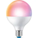 WiZ WiZ LED žárovka E27 G95 Globe 11W 1055lm 2200-6500K RGB IP20, stmívatelná SKL000453532