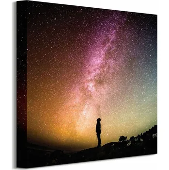 Obraz Plakát Mléčná dráha bez rámu 40 x 40 cm