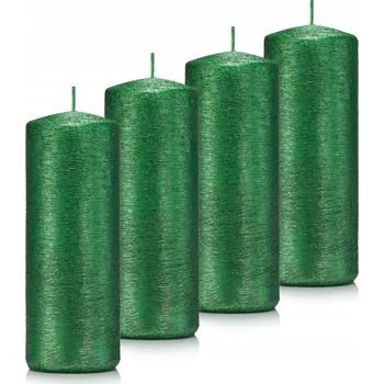 Svíčka Tradiční parafínová svíčka bez vůně Drobo 4 ks