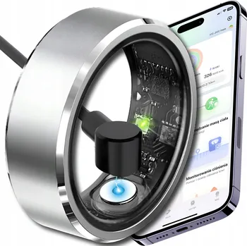 IP kamera Smart ring ZeeTech SmartRing Prstýnek Inteligentní R05 18, velikost stříbrná