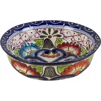 Keramická mexická mísa, barevné nádobí, dekorace do kuchyně - Arabel