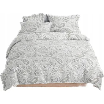 Povlečení POVLEČENÍ 160x200 BAVLNĚNÝ SATÉN PAISLEY