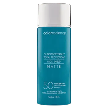 Pleťový krém Colorescience Sunforgettable® Total Protection™ Face Shield Matte SPF 50 - Zmatňující ochranný krém na tvář 55 ml