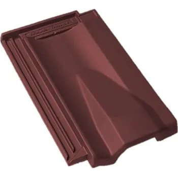 Střešní krytina Taška odvětrávací BMI BRAMAC Topas 13 glazura – červenohnědá