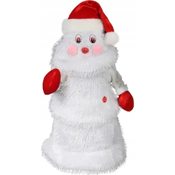 Vánoční dekorace Tancující Mikuláš LED vánoční ozdoba na stromeček