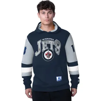 Pánská mikina Starter Mikina Winnipeg Jets End Zone Fleece