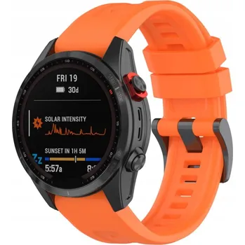 Řemínek na hodinky Řemínek RZAKcesoria pro Garmin 20mm oranžový