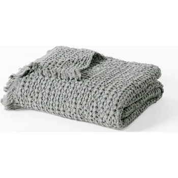 Prostěradlo Přehoz Vital Home bavlna 200 cm x 125 cm šedý