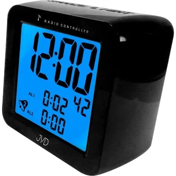 Budík Budík JVD černý 8,7 cm