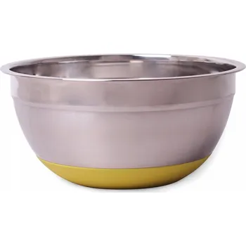 Miska z z nerezové oceli Kamille KM-4348 22 cm 2,5 l stříbrná