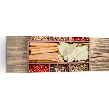 Obraz Velký obraz do obýváku 160x50 gastronomie moderní na plátně obrazy