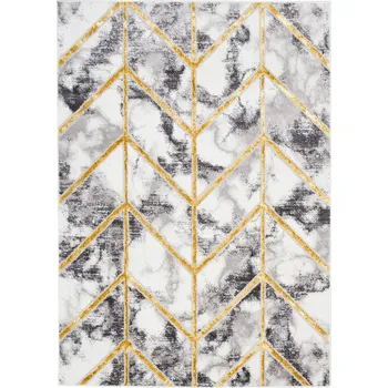 Koberec Koberec SHINE 120x170 Neobvyklý ZLATÝ moderní v17