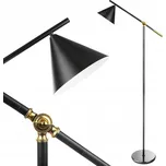 Stojací lampa Interlook moderní E27 60 W černá, žlutá