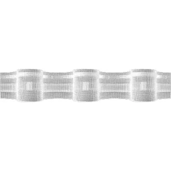 Řasící Páska na Záclony 5 cm VLNA 1:2