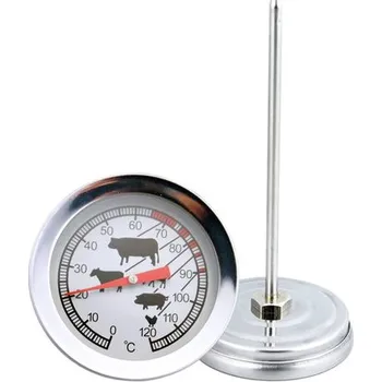 Kuchyňský teploměr Hütermann Teploměr vpichový analogový pro měření teploty masa apod..