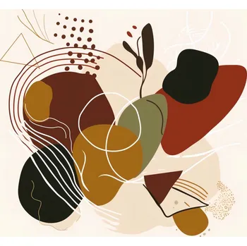 Plakát Plakát Organická Erupce bez rámu 91,5 x 61 cm