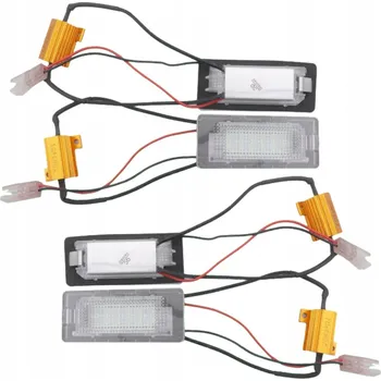 Osvětlení interiéru vozidel Seat ALHAMBRA ALTEA LEON OSVĚTLENÍ STROPNÍ ČALOUNĚNÍ STŘÍŠKY LED LAMPY 2KS