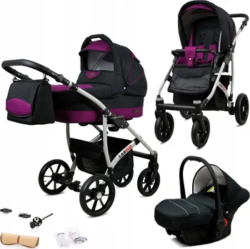 Kočárek BabyLux Kočárek 3v1 dětský sportovní Largo ALU